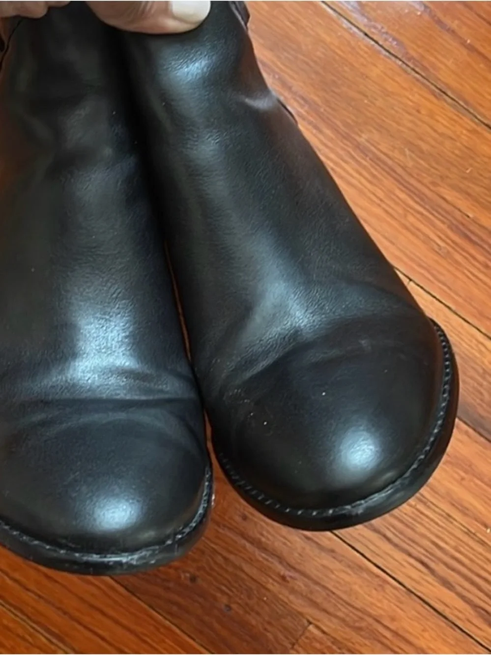 Madewell Black Leather Ankle Booties